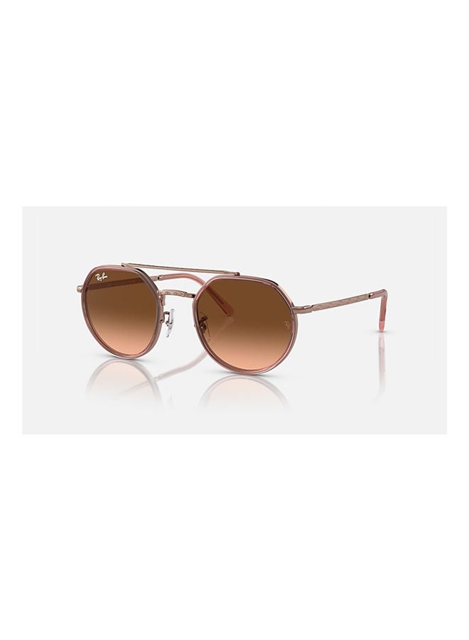 راي بان - Full-Rimmed Round Sunglasses 3765,53,9069, A5 - Image 1
