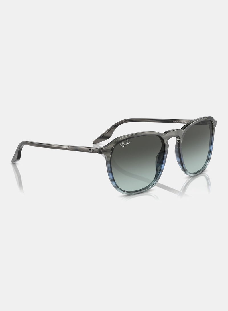 راي بان Full-Rimmed Square Sunglasses 2203,52,1391, GK - Image 3