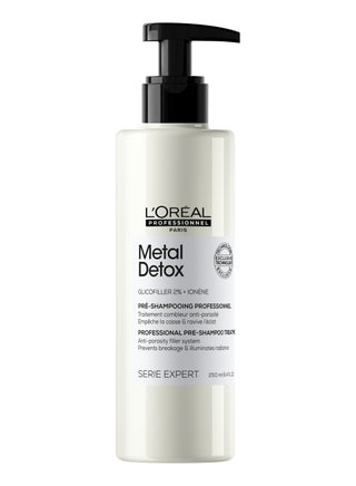 Metal Detox Pre-Shampoo Cream for Hair Breakage & Colored Hair - 250ml White 250ml