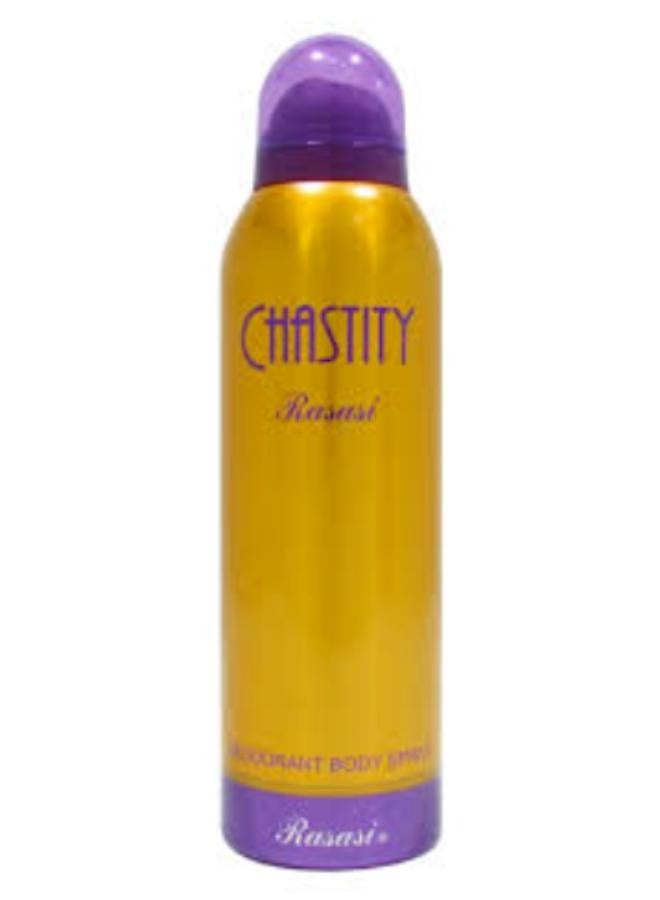 Rasasi Chastity Deodorant Body Spray For Women (200ML) 200mlml