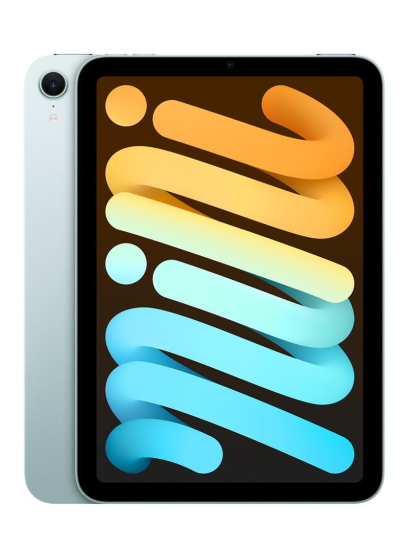 Apple iPad Mini 2024 (7th Generation) 8.3-Inch, 512GB, WiFi + Cellular - Blue With Facetime - Middle East Version