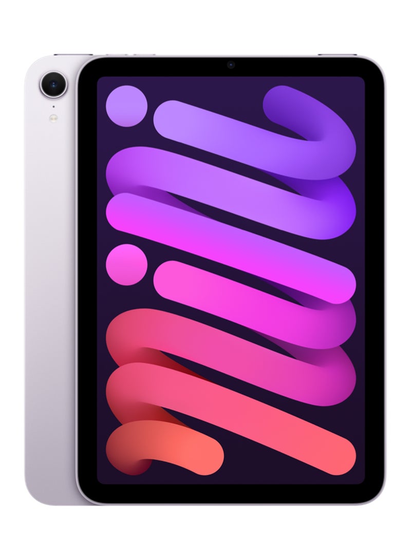 Apple iPad Mini 2024 (7th Generation) 8.3-Inch, 512GB, WiFi + Cellular - Purple With Facetime - Middle East Version