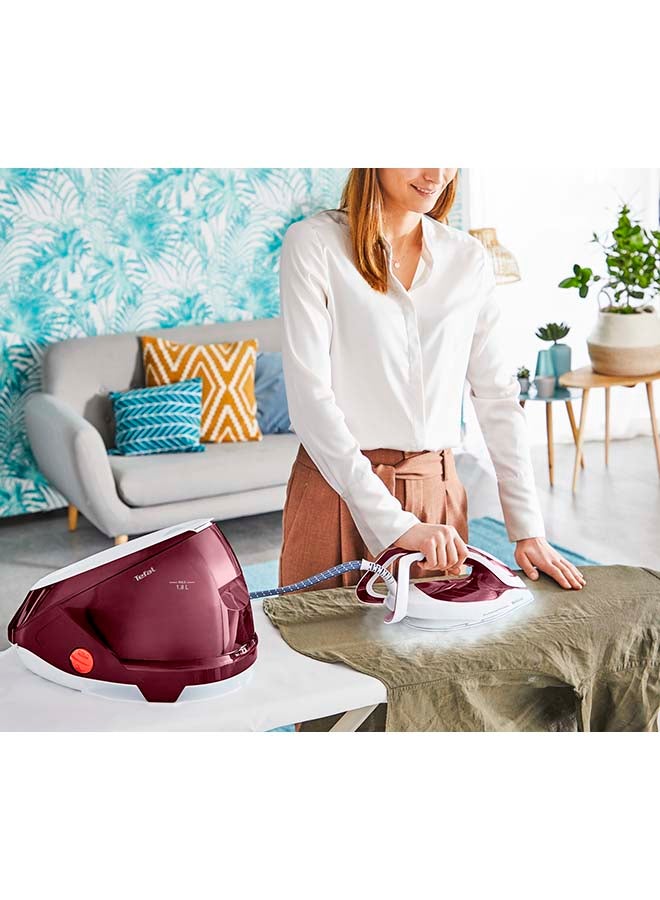 Tefal - TEFAL Steam Station | Pro Express Protect High-Pressure 7.5 Bar Steam Generator Iron | With Calc Collector And Protect System | GV9220G0 1.8 L 2600 W GV9220G0 Red - Image 1