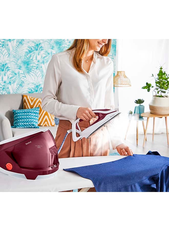 Tefal - TEFAL Steam Station | Pro Express Protect High-Pressure 7.5 Bar Steam Generator Iron | With Calc Collector And Protect System | GV9220G0 1.8 L 2600 W GV9220G0 Red - Image 1