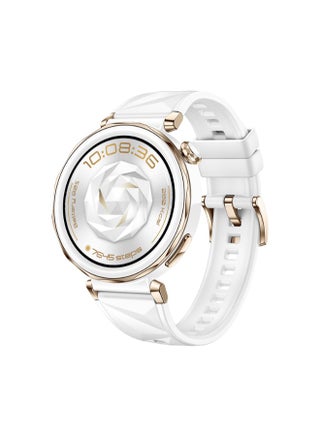 WATCH GT5 Pro 42mm Smartwatch, up to 14 Days Battery Life, All-new Running and Cycling Sports Smart Watch, Sharp-Edged Design, Health Tracking, Compatible with iOS and Android White Fluoro White - pnsku/N70120355V/45/_/1729144062/b3151efc-fd8b-4306-bf15-60c2be80b483
