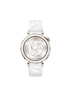 هواوي WATCH GT5 Pro 42mm Smartwatch, up to 14 Days Battery Life, All-new Running and Cycling Sports Smart Watch, Sharp-Edged Design, Health Tracking, Compatible with iOS and Android White Fluoro White  - Image 2