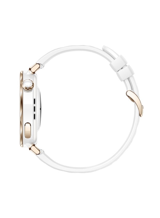 WATCH GT5 Pro 42mm Smartwatch, up to 14 Days Battery Life, All-new Running and Cycling Sports Smart Watch, Sharp-Edged Design, Health Tracking, Compatible with iOS and Android White Fluoro White - pnsku/N70120355V/45/_/1729144063/f65c6478-672b-4c09-a757-112aeaeeaba1