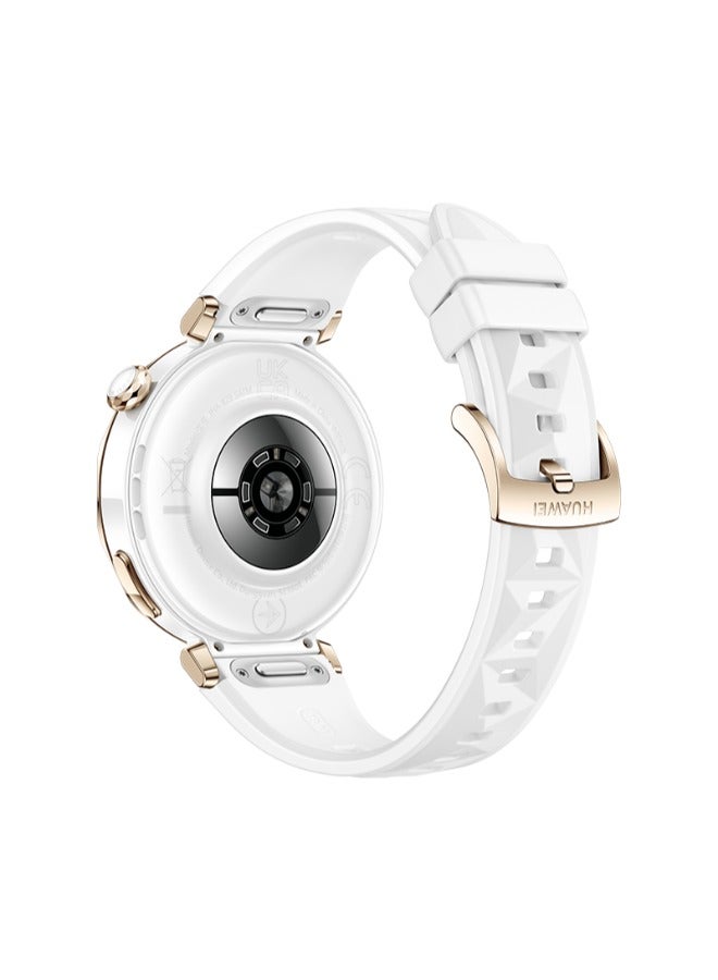 هواوي - WATCH GT5 Pro 42mm Smartwatch, up to 14 Days Battery Life, All-new Running and Cycling Sports Smart Watch, Sharp-Edged Design, Health Tracking, Compatible with iOS and Android White Fluoro White - Image 1