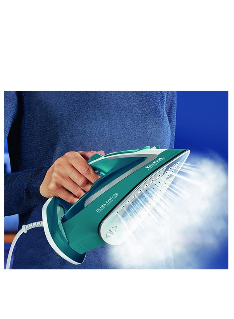 Tefal Steam Iron 2700 Watt French FV5772E2 270 ml 2700 W FV5772E2 green