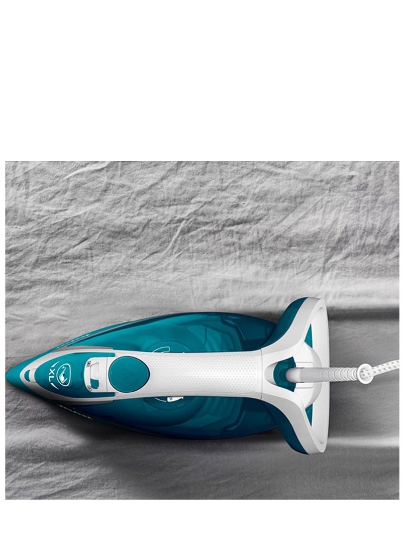 Tefal Steam Iron 2700 Watt French FV5772E2 270 ml 2700 W FV5772E2 green