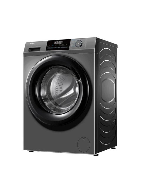 Washing Machine 8 KG Front Loading , inverter Motor 525 mm ,Super Drum Steam - HW80-BP14929AS6 silver