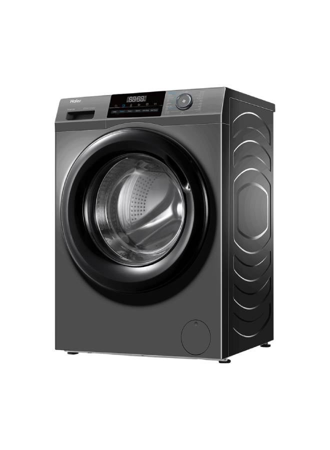 Haier - Washing Machine 8 KG Front Loading , inverter Motor 525 mm ,Super Drum Steam - HW80-BP14929AS6 silver - Image 1