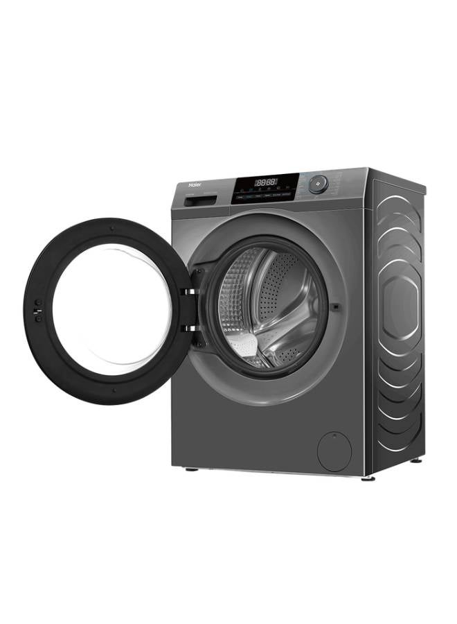 Haier - Washing Machine 8 KG Front Loading , inverter Motor 525 mm ,Super Drum Steam - HW80-BP14929AS6 silver - Image 1