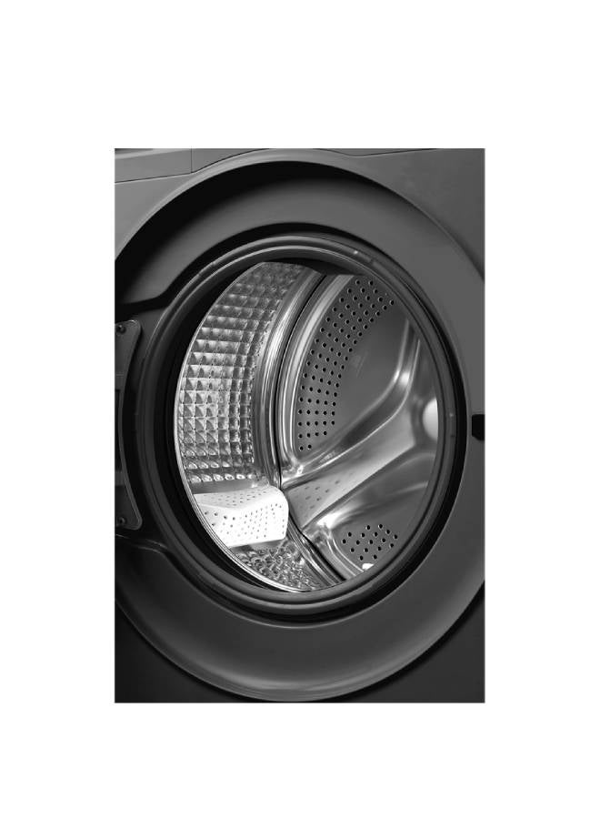 Haier - Washing Machine 8 KG Front Loading , inverter Motor 525 mm ,Super Drum Steam - HW80-BP14929AS6 silver - Image 1