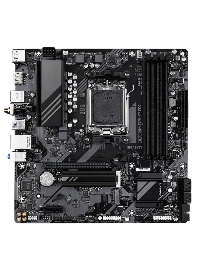 GIGABYTE B650M D3HP AX Motherboard | B650MD3HP AX REV1.0  - Image 4