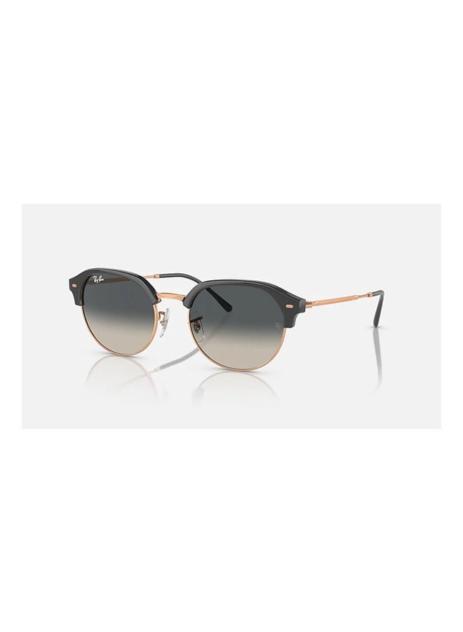 راي بان - Men's Full-Rimmed Round Sunglasses 4429,53,6720,71 - Image 1