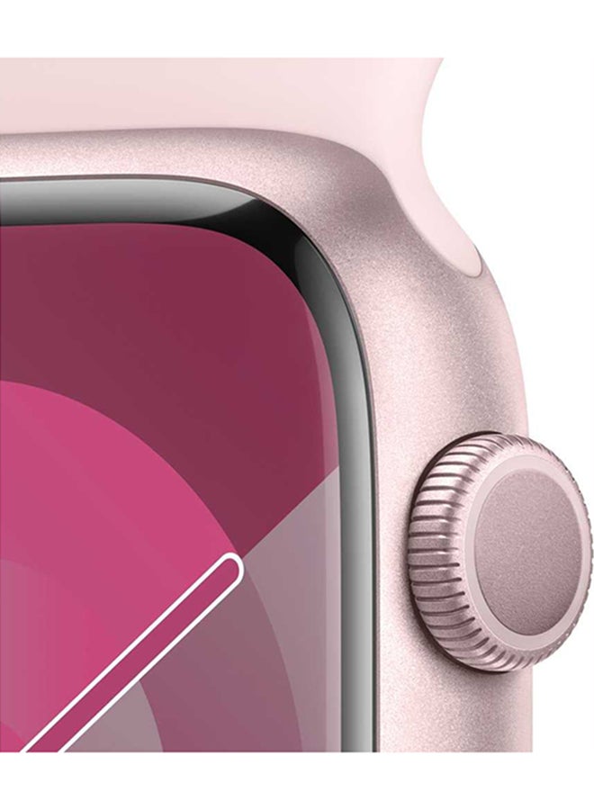 Apple Renewed - Watch Series 9 GPS 41mm Pink Aluminium Case With Sport Band Pink - Image 5