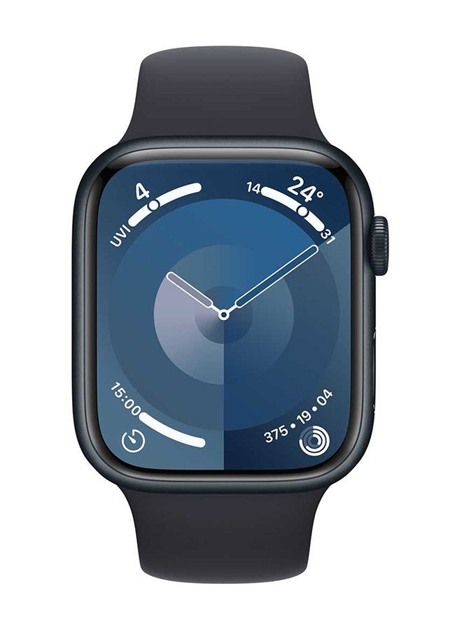 Apple Renewed - Watch Series 9 GPS 41mm Aluminium Case With Sport Band Midnight - Image 2
