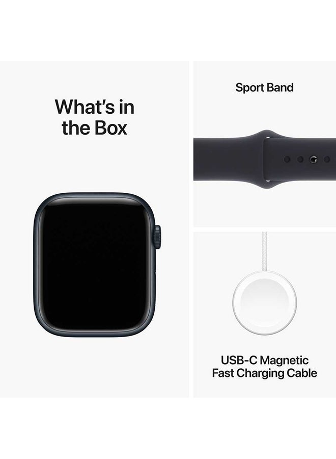 Apple Renewed - Watch Series 9 GPS 41mm Aluminium Case With Sport Band Midnight - Image 5