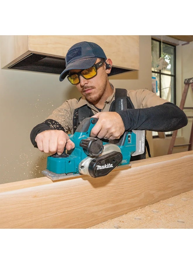 Makita Cordless Woodshop Planer, 18V, Planing Depth 3.0mm, Width 82mm, 3.6kg - Image 2