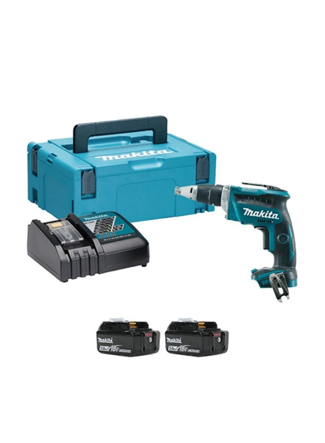 Makita - Cordless Screw Driver, Hex Shank 1/4inch (6mm), 18V, 0~4000rpm, 1.8kg - Image 1