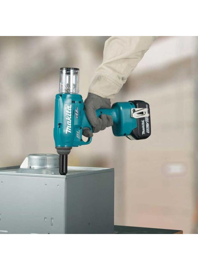 Makita Cordless Rivet Gun, 18V, Pulling Force 10kN, Length of Stroke 25mm, 2.2kg  - Image 5