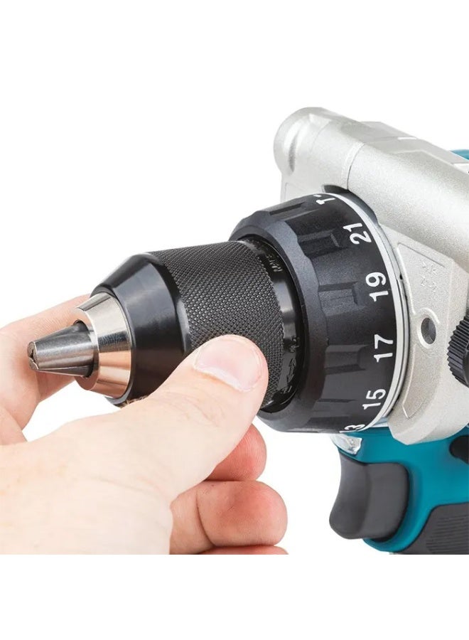 Makita Cordless Hammer Drill Machine, For Steel / Wood, 13 mm, 18 V, 0 ~ 2,100 rpm, 2.7 kg - Image 4