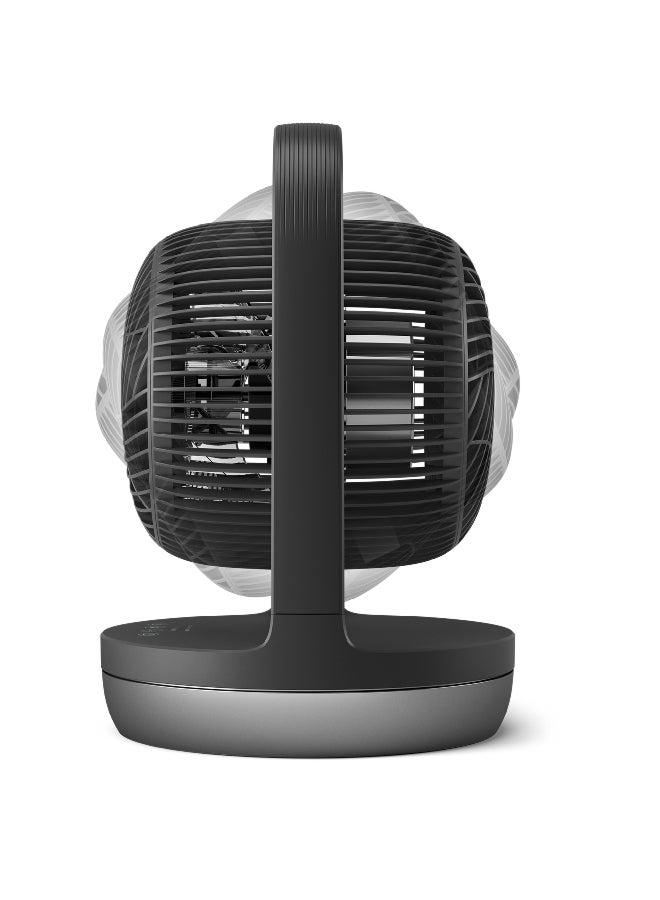 فيليبس 28W 3000-Series High-Quality Table Fan Black 37.5 x 25.9 x 25.9 cm CX3050/01 CX3050/01 Black  - Image 3