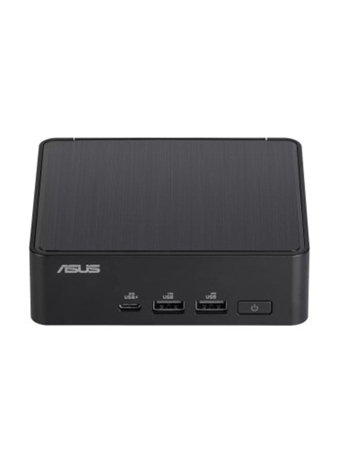 أسوس NUC 14 Pro Mini PC RNUC14RVHU500003I, Intel Core Ultra 5 Processor 125H, 2*DDR5 SO-DIMM, 1 x M.2, 22-42, PCIe Gen3, 1 x M.2, 22-80, PCIe Gen4x4, Intel Arc Graphics, OS: Not Included, HDMI | USB 3.2 | Thunderbolt 4, Intel Wi-Fi 6E AX211, 2.5G LAN, Bluetooth, 5.3, Tall, 90AR0072-M000R0 Black  - Image 1
