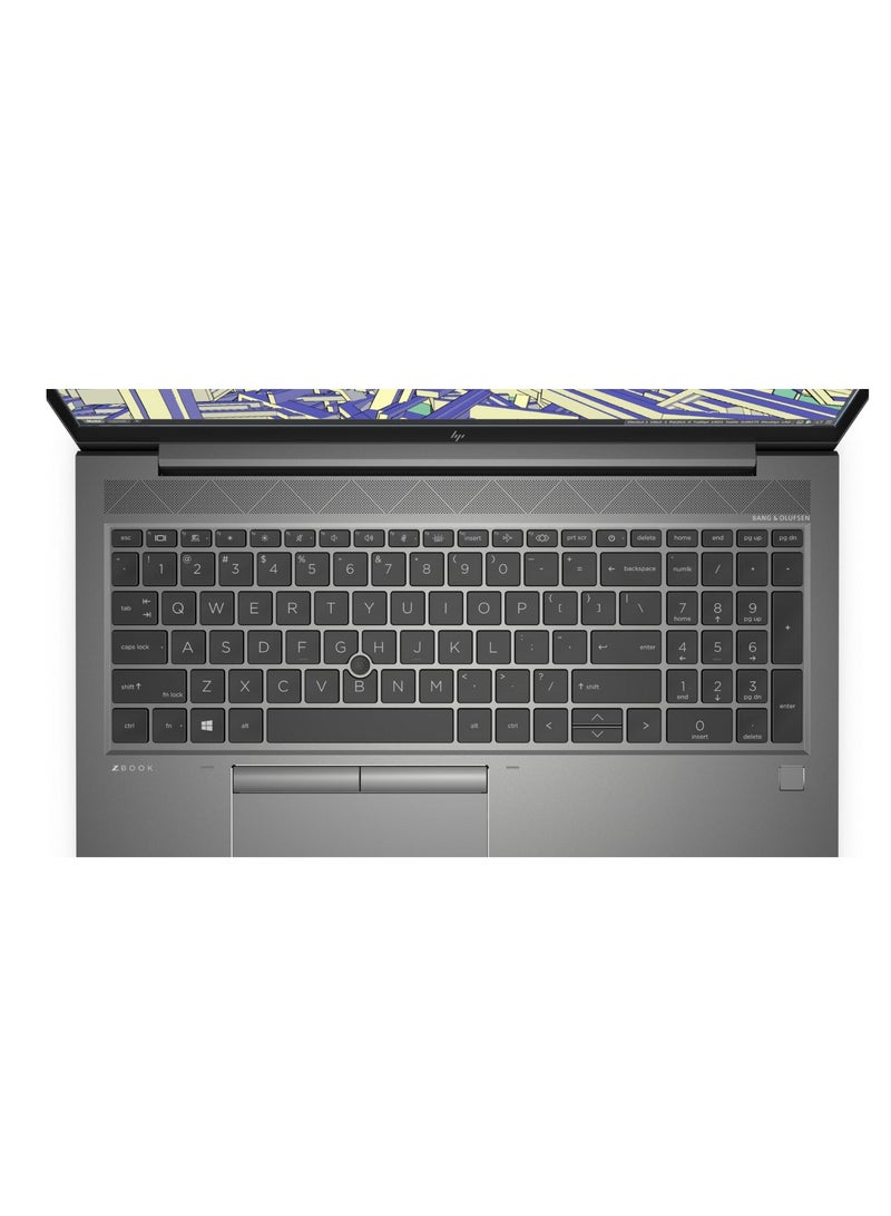 HP RENEWED - LAPTOP HP ZBOOK FURY 15 G7 - CPU INTEL CORE I7-10850H - RAM 32 GB DDR4 - HARD 512 GB SSD M.2 NVMe - VGA NVIDIA QUADRO T2000 4 GB DDR6 - 15.6'' INCH LED FULL HD IPS SCREEN English/Arabic Grey  - Image 5