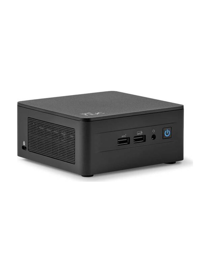 ASUS - NUC 13 Pro Kit NUC13ANHi5 Barebone Computer, Intel Core i5-1340P, Up to 64 GB DDR4-3200, M.2 22x80 NVMe 22x42 SATA, 2.5'' SATA Slot, 2.5Gbe LAN, 4x USB, 2x HDMI, EU Cord, 90AR00C1-M000B0 Black - Image 1