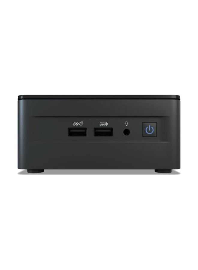 ASUS - NUC 13 Pro Kit NUC13ANHi5 Barebone Computer, Intel Core i5-1340P, Up to 64 GB DDR4-3200, M.2 22x80 NVMe 22x42 SATA, 2.5'' SATA Slot, 2.5Gbe LAN, 4x USB, 2x HDMI, EU Cord, 90AR00C1-M000B0 Black - Image 1