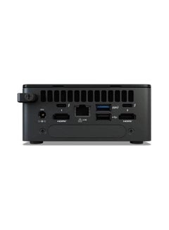 ASUS NUC 13 Pro Kit NUC13ANHi5 Barebone Computer, Intel Core i5-1340P, Up to 64 GB DDR4-3200, M.2 22x80 NVMe 22x42 SATA, 2.5'' SATA Slot, 2.5Gbe LAN, 4x USB, 2x HDMI, EU Cord, 90AR00C1-M000B0 Black  - Image 3