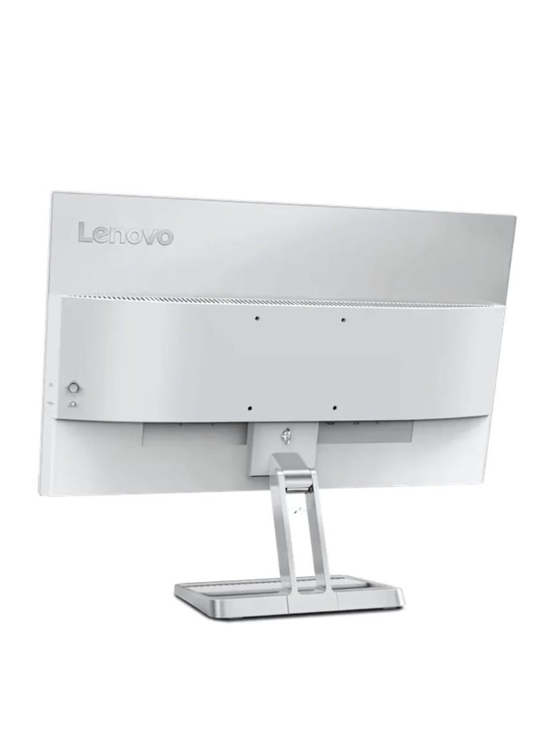 Lenovo L-Series 60.45cm (24 inch) FHD IPS Ultraslim Monitor | 100Hz, 99% sRGB, AMD FreeSync, HDMI, Tilt Stand, 2x3W Speakers, Smart Display Customization Artery, Home & Office Use, L24i-40 Cloud Grey  - Image 5