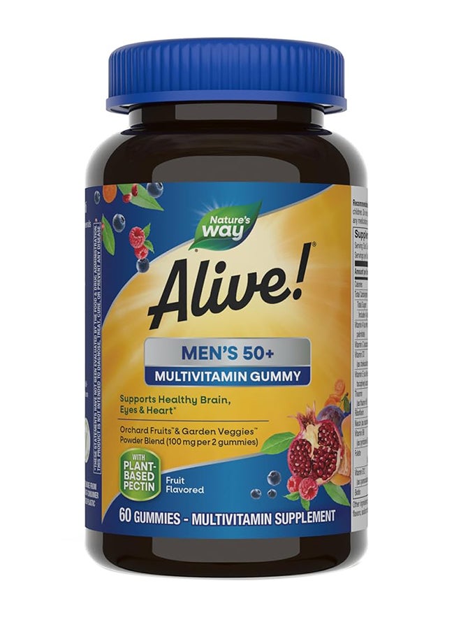 Nature's Way Alive Womens 50+ Gummy Vitamins 60S