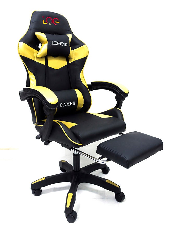 لوج الكترونيكس  كرسي ألعاب مع وسادة ظهر مساج - Image 2