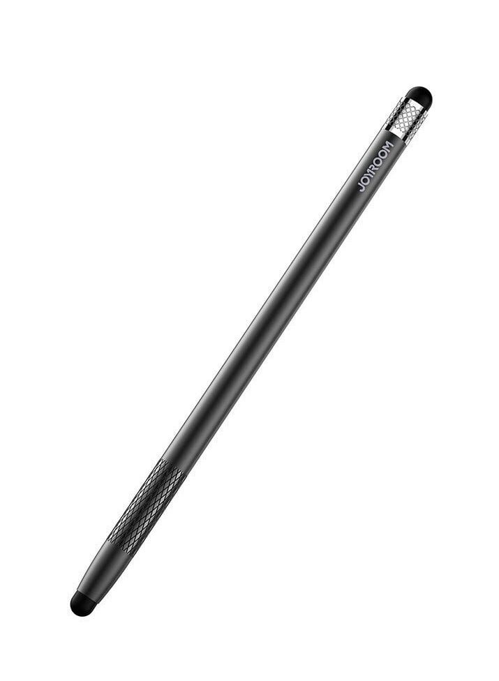 جوي روم Passive Stylus Pen for Touch Screens, Dual-head, Compatible with IOS, Android Black - Image 1