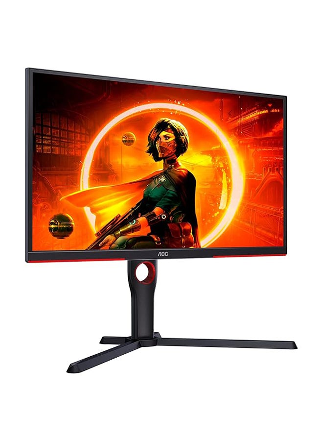 AOC 24.5" Inch 25G3ZM Gaming Monitor Full HD 1920x1080, VAPanel Type, 240Hz Refresh Rate, 0.5ms Response Time, Freesync Premium Technology, Support 120Hz PS5 / Xbox Series X, Adjustable Stand | Black & Red  - Image 3