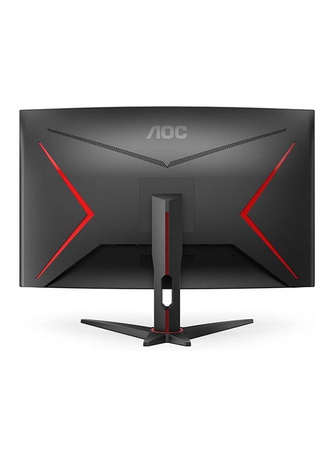 اي او سي - C27G2Z2 27"(68.6CM) Curved Frameless Ultra-Fast Gaming Monitor, FHD 1920 X 1080, 250Hz 0.5ms, HDMI, Adaptive Sync, Height Adjustable Stand, High Dynamic Range, G-MENU Black/Red - Image 1