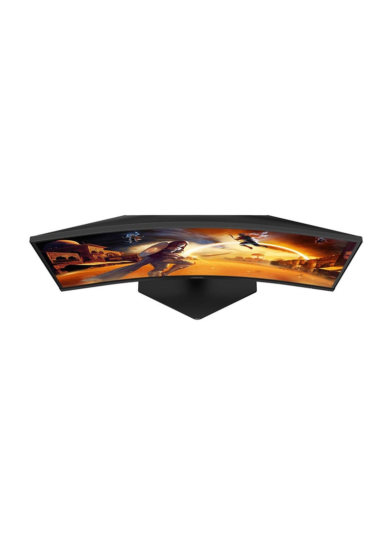 AOC - 27" Inch C27G4ZE Curved Gaming Monitor Full HD 1920x1080, HDR10, VA Panel Type, 280Hz Refresh Rate, 0.3ms Response Time, Adaptive Sync Technology | Black - Image 1
