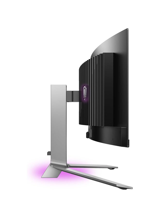 AOC Agon PRO PD49 Porsche Design 49" OLED Gaming Monitor, DQHD 5120x1440 240Hz 1ms, 1800R, USB-C PD 90W, AMD Free-Sync Premium Pro, Height Adjustable Stand Black/Grey  - Image 5
