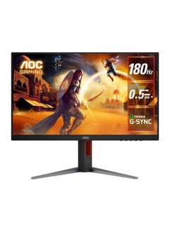 Q27G4F 27" (68.5 CM) Frameless Ultra-Fast IPS Gaming Monitor, QHD 2560 X 1440, 180Hz, 0.5ms, HDMI 2.0, Display Port 1.4, MBR Sync, SNIPER SCOPE, SUPER COLOUR, G-Sync, Height Adjustable Stand, Tilt Black