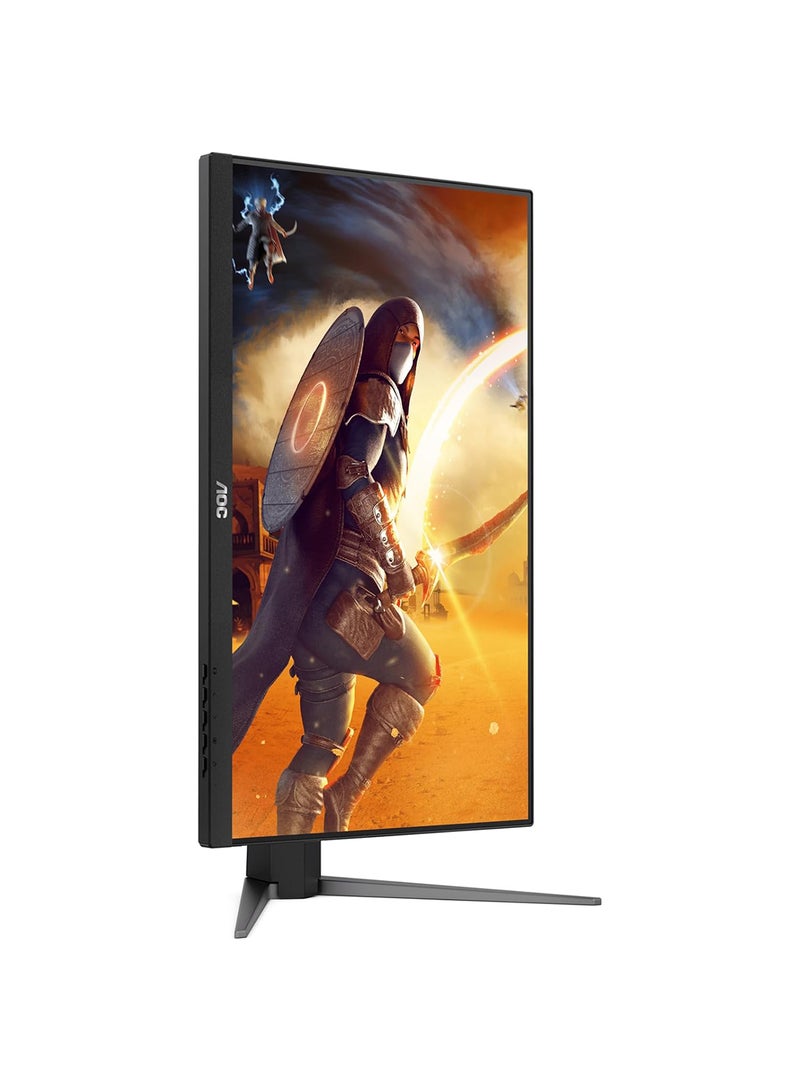 AOC - Q27G4F 27" (68.5 CM) Frameless Ultra-Fast IPS Gaming Monitor, QHD 2560 X 1440, 180Hz, 0.5ms, HDMI 2.0, Display Port 1.4, MBR Sync, SNIPER SCOPE, SUPER COLOUR, G-Sync, Height Adjustable Stand, Tilt Black - Image 1