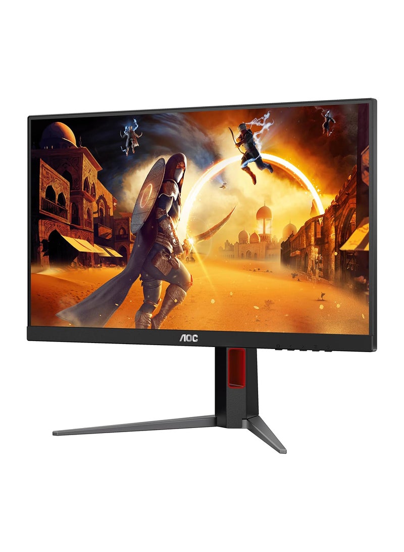 AOC - Q27G4F 27" (68.5 CM) Frameless Ultra-Fast IPS Gaming Monitor, QHD 2560 X 1440, 180Hz, 0.5ms, HDMI 2.0, Display Port 1.4, MBR Sync, SNIPER SCOPE, SUPER COLOUR, G-Sync, Height Adjustable Stand, Tilt Black - Image 1