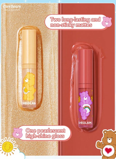 Care Bears X SHEGLAM X Care Bears Share a Smile Lip Set multi color