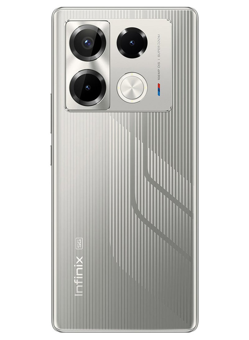 Infinix Note 40 Pro+ Racing Grey  12+12GB RAM 256GB 5G - Middle East Version  - Image 3