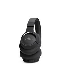 جي بي إل Tune 720Bt Wireless Over Ear Headphones Pure Bass Sound 76H Battery Hands-Free Call Plus Voice Aware Multi Point Connection Lightweight And Foldable Detachable Audio Cable Black  - Image 5