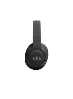 جي بي إل Tune 720Bt Wireless Over Ear Headphones Pure Bass Sound 76H Battery Hands-Free Call Plus Voice Aware Multi Point Connection Lightweight And Foldable Detachable Audio Cable Black  - Image 3
