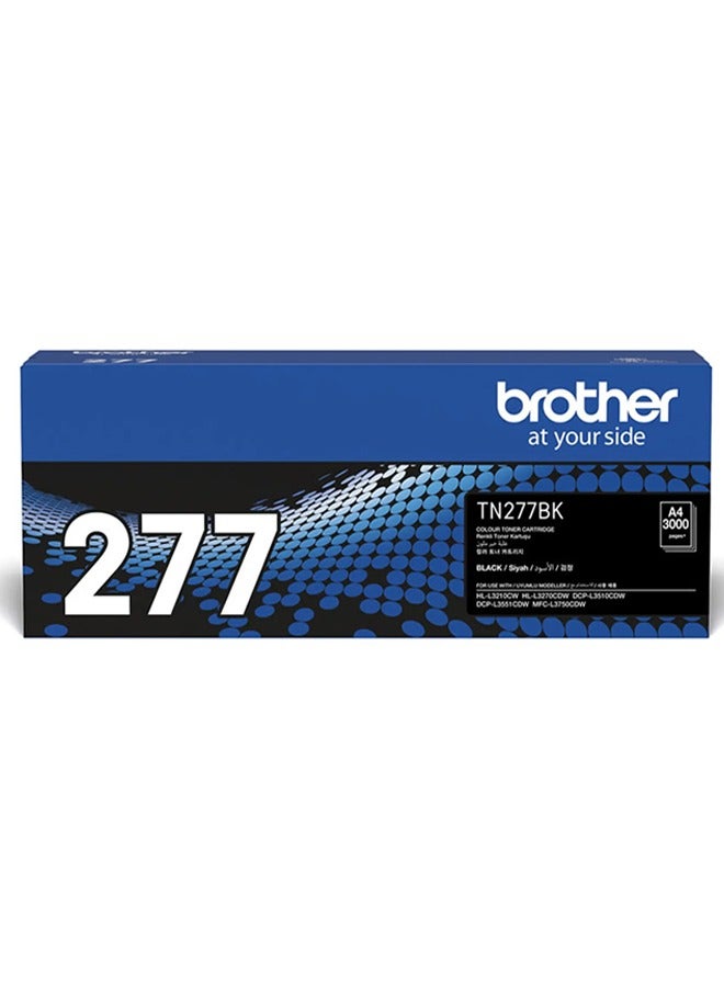 brother TN-277 High Capacity Toner Cartridge for HL-L3270CDW DCP-L3551CDW Black - Image 1