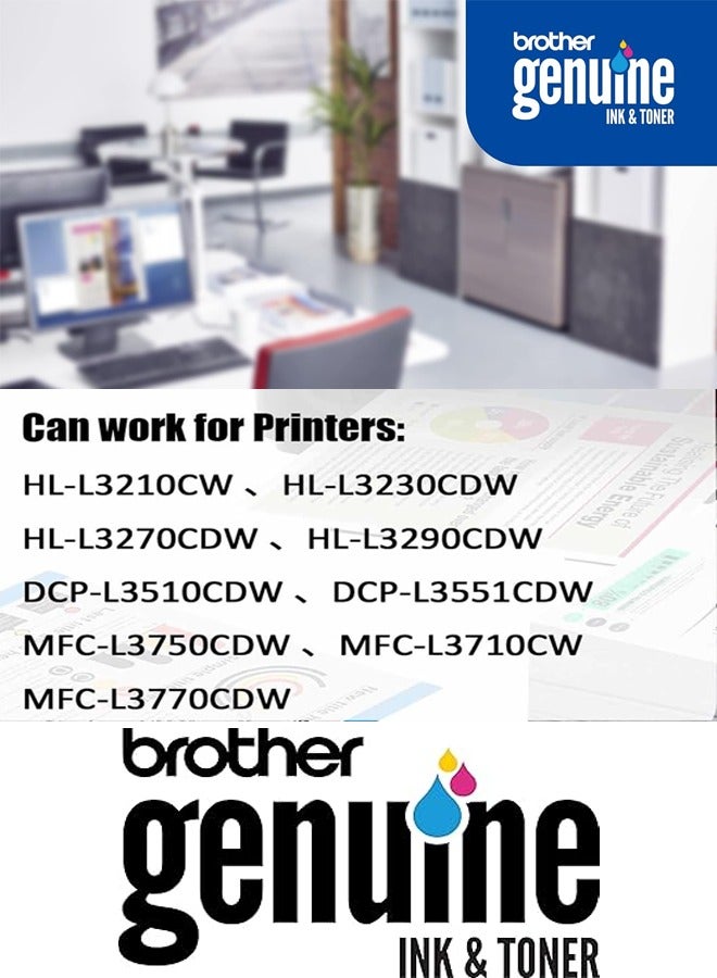بروذر TN-277 High Capacity Toner Cartridge for HL-L3270CDW DCP-L3551CDW yellow  - Image 2